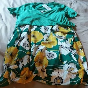 A dress with a bonus shrug!